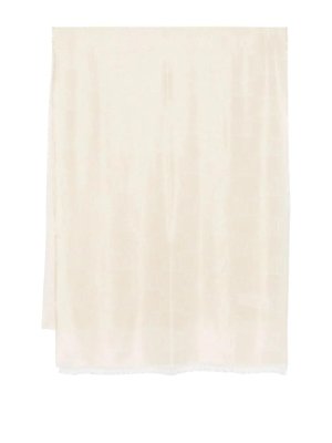 Max Mara: Schals - Schal - Beige