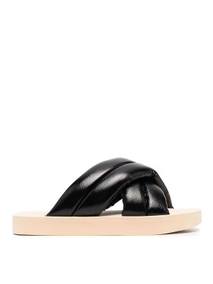 Proenza Schouler: sandals - Gekreuzte Pantolette