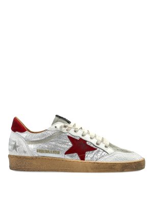 GOLDEN GOOSE: trainers - Ballstar Leather Sneakers