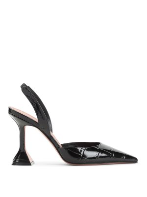 AMINA MUADDI: Mules - Mules - Noir