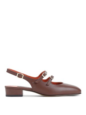 CAREL PARIS: court shoes - Peche Calf Sling Back Pumps