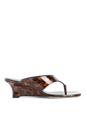 Stuart Weitzman: sandals - Stuart Weizman Vinnie Wedge Thong 50 Sandals