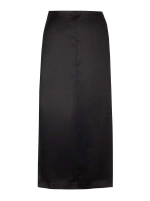 LOULOU STUDIO: Jupes midi et au genou - Jupe Midi - Noir