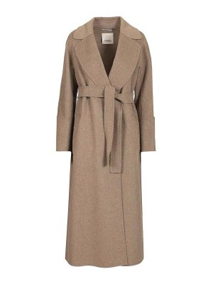 S MAX MARA: ロングコート - ロングコート - グレー