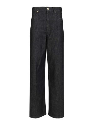 S MAX MARA: Jeans Rectos - Vaqueros Rectos - Azul