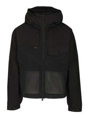 Y-3: casual jackets - Jacket With Hood