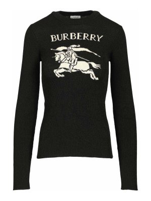 BURBERRY: クルーネック - クルーネック - 黒