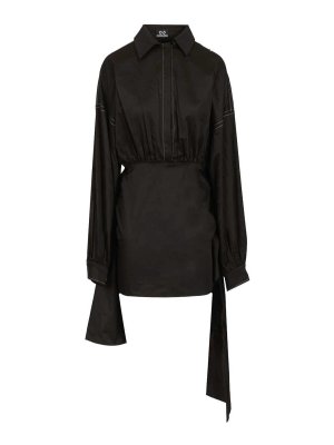 CATALINA: Robes courtes - Robe Courte - Noir