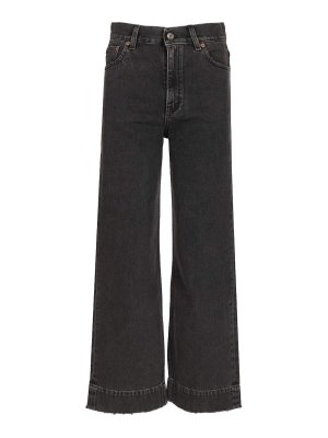 CHLOE': Jeans Rectos - Vaqueros Rectos - Negro