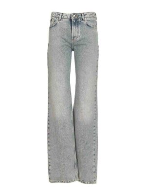 DOLCE & GABBANA: Jeans Rectos - Vaqueros Rectos - Azul