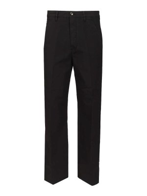 DRIES VAN NOTEN: casual trousers - Long Trousers