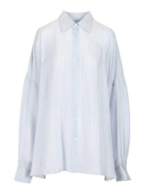 DRIES VAN NOTEN: Chemises - Chemise - Bleu