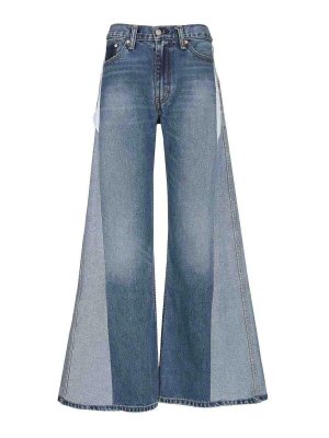 E.L.V. DENIM: Jeans Rectos - Vaqueros Rectos - Azul