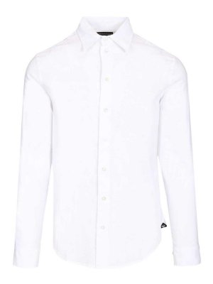 EMPORIO ARMANI: シャツ - シャツ - 白