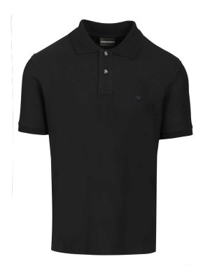 EMPORIO ARMANI: polo - Polo in jersey di cotone