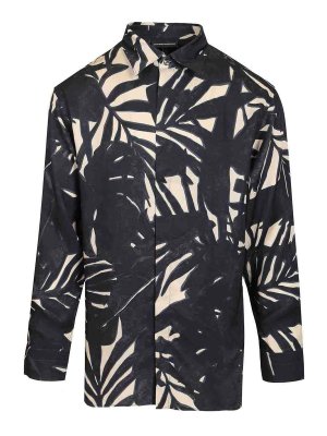 EMPORIO ARMANI: camicie - Camicia a righe fluide