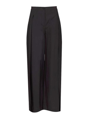 EMPORIO ARMANI: pantaloni casual - Pantaloni larghi