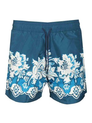 ETRO: Costumi piscina e boxer - Pantaloncini da bagno in nylon