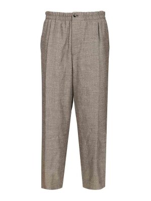 GIORGIO ARMANI: casual trousers - Trousers With Elasticated Waist