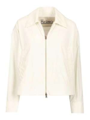 HERNO: casual jackets - Short Jacket In Stretch Nylon
