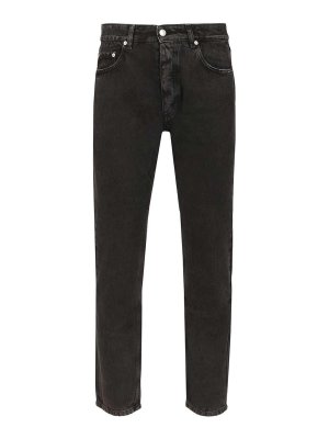 ICON DENIM: Jeans Rectos - Vaqueros Rectos - Negro