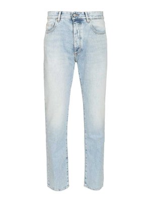 ICON DENIM: Jeans Rectos - Vaqueros Rectos - Azul Claro