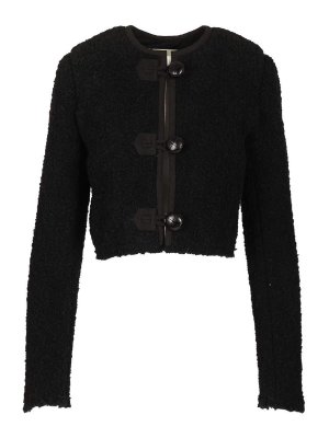 ISABEL MARANT: カジュアルジャケット - カジュアルジャケット - 黒