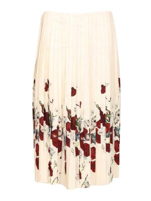 KHAITE: ニーレングススカート＆ミディ丈 - 膝丈/ミディスカート - Anya