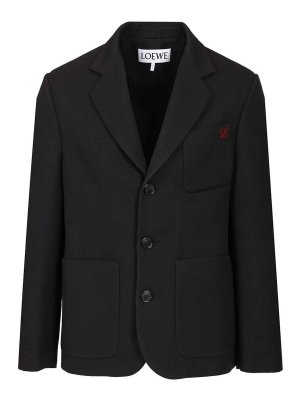 LOEWE: casual jackets - Wool Jacket