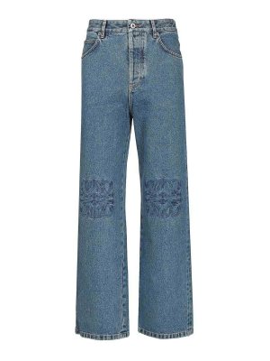 LOEWE: Jeans boot-cut - Jeans Boot-Cut - Azul