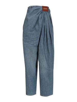 LOEWE: Jeans Rectos - Vaqueros Rectos - Azul