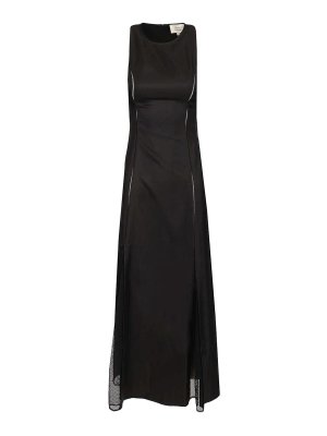 LOULOU STUDIO: Robe longueur genou - Robe Au Genou - Noir