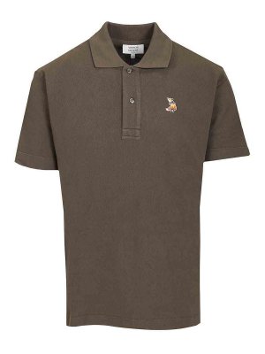 MAISON KITSUNÉ: Polos - Polo - Marrón