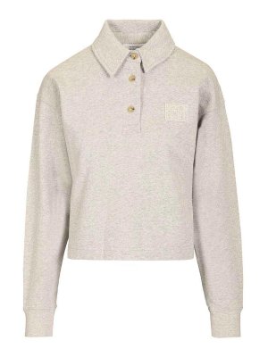 MAISON KITSUNÉ: Polos - Polo - Gris