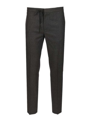 Maison Margiela: Tailored & Formal trousers - Tailored Wool Trousers