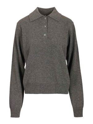 Maison Margiela: Polos  - Polo - Gris
