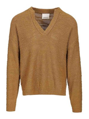 ISABEL MARANT: Pull col rond - Pull Col Rond - Marron