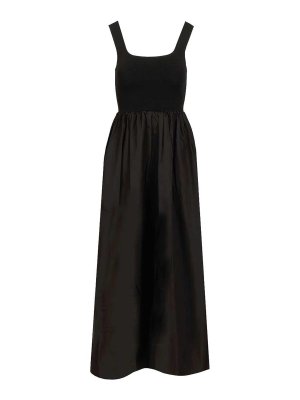 MATTEAU: Knielange Kleider - Knielanges Kleid - Schwarz
