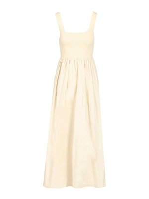 MATTEAU: ニーレングスドレス - 膝丈ドレス - ベージュ