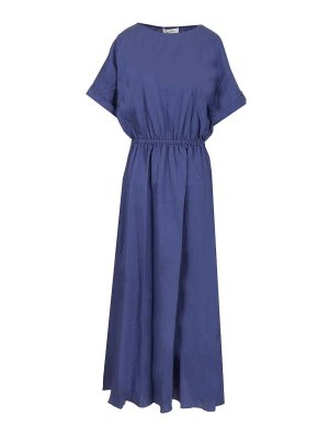 MATTEAU: ニーレングスドレス - 膝丈ドレス - ライトブルー