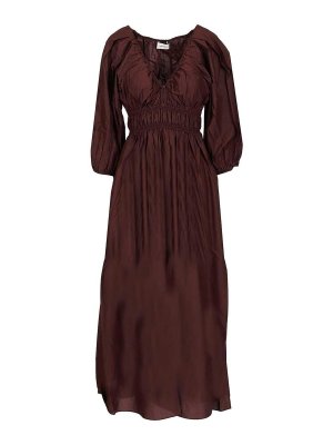 MATTEAU: abiti al ginocchio - Vestito  arricciato con bottoni profondi