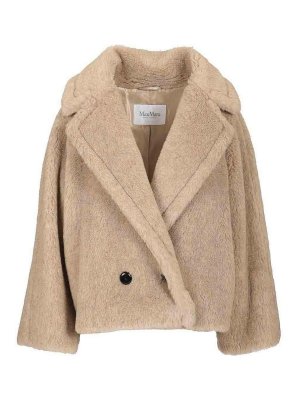 Max Mara: knee length coats - Teddy Coat