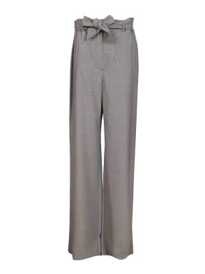 Max Mara: カジュアルトラウザー - カジュアルパンツ - グレー