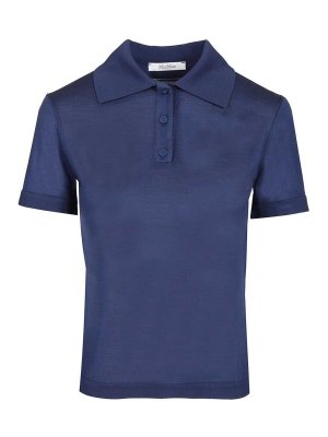 Max Mara: Polos - Polo - Azul