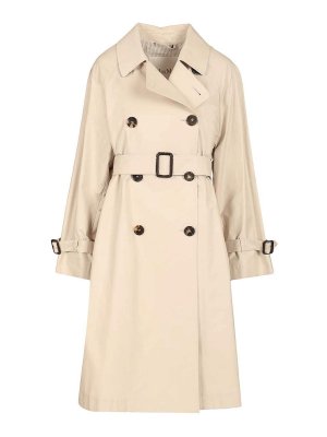 MAX MARA THE CUBE: トレンチコート - トレンチコート - ベージュ