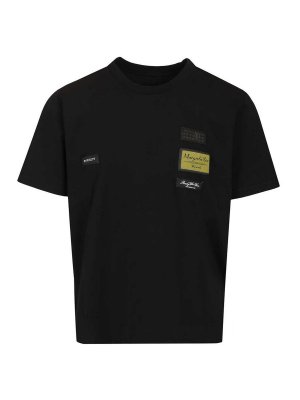 MM6 MAISON MARGIELA: Camisetas - Camiseta - Negro
