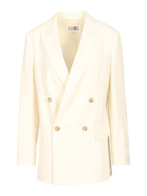 MM6 MAISON MARGIELA: giacche blazer - Blazer doppiopetto