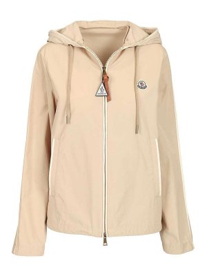 MONCLER: casual jackets - Sarracenia Hooded Jacket