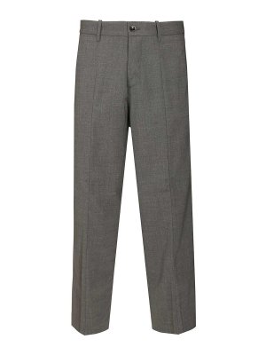 NINE IN THE MORNING: pantaloni casual - Pantaloni meteorite