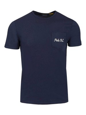 POLO RALPH LAUREN: Polos  - Polo - Bleu